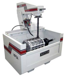 Dunimex - Rottler HP6A – Máquina automática de polir cilindros com roca diamantada.